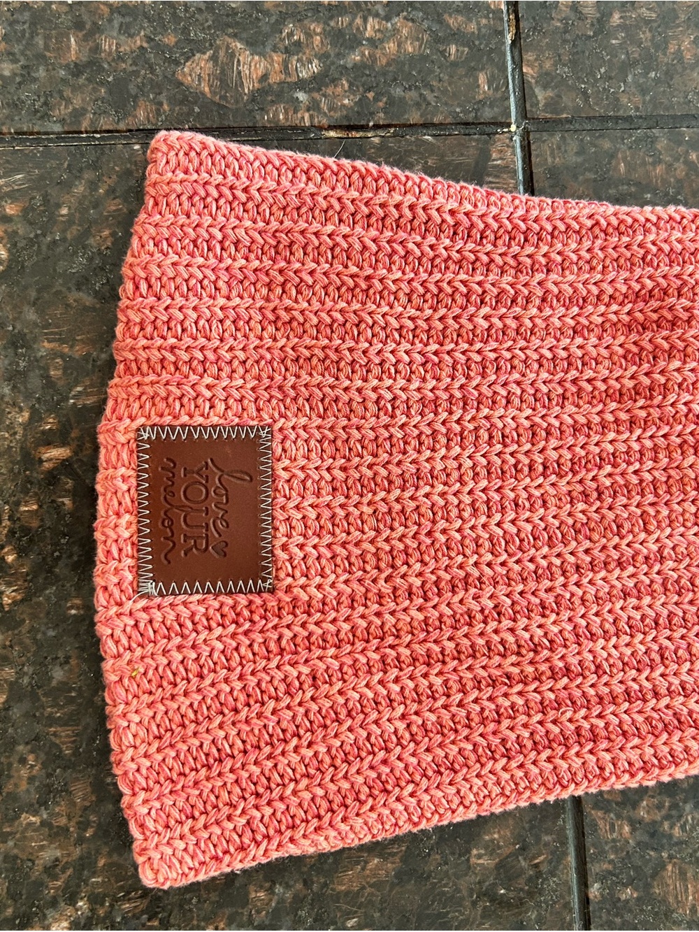 Love Your Melon Coral Crochet Hat